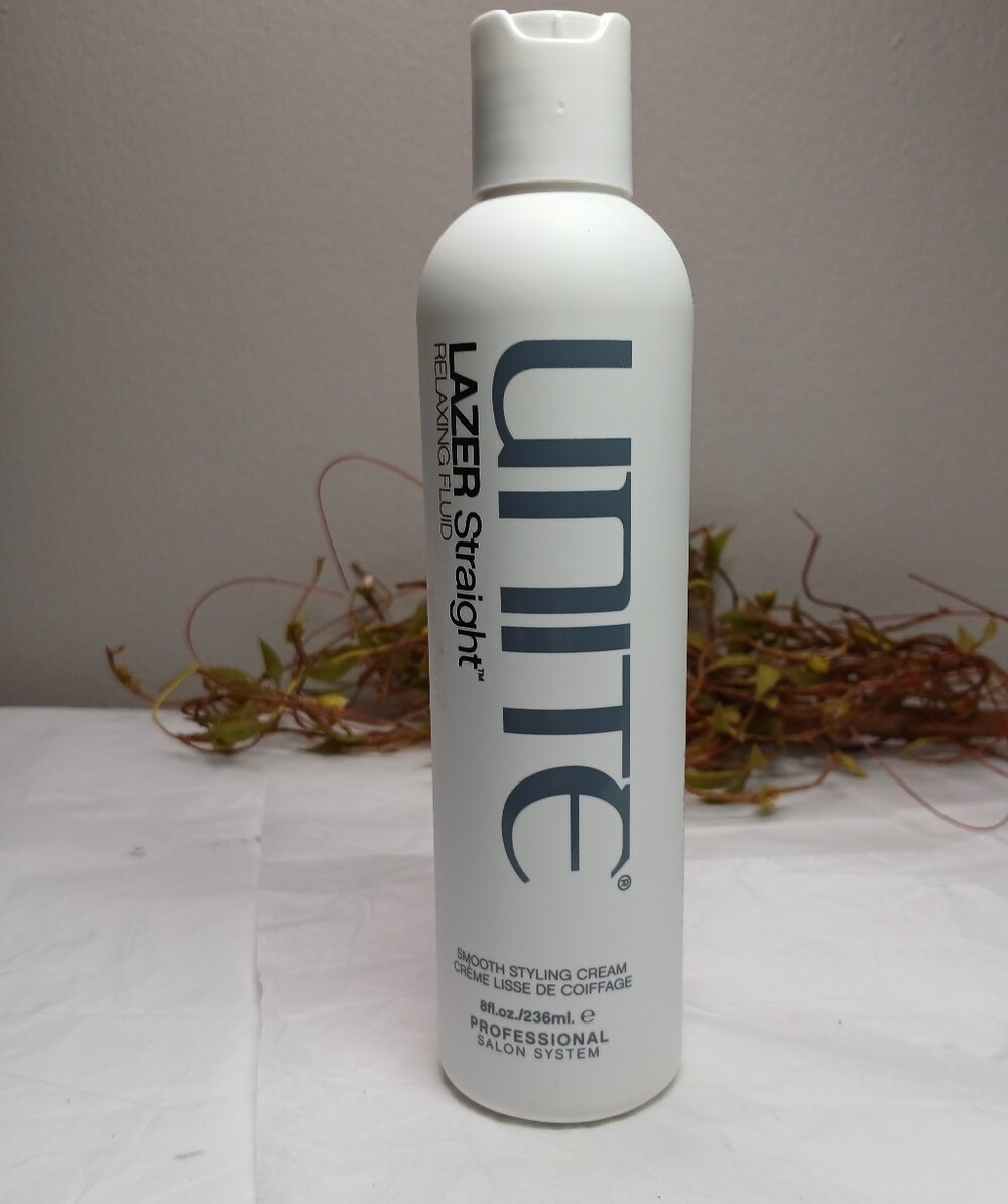 Unite Lazer Straight Relaxing Fluid - Smooth Styling Cream - Factory Sealed